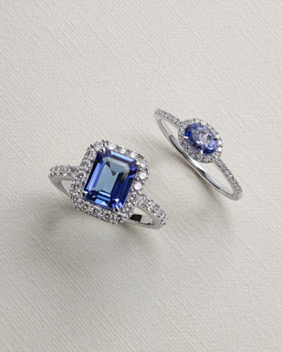 princess cut green gemstone with diamond halo ring